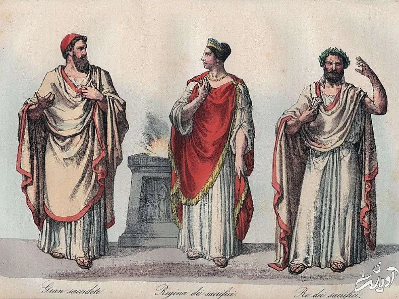 بازسازی تصویر وستالها و فلامِنهای رومی